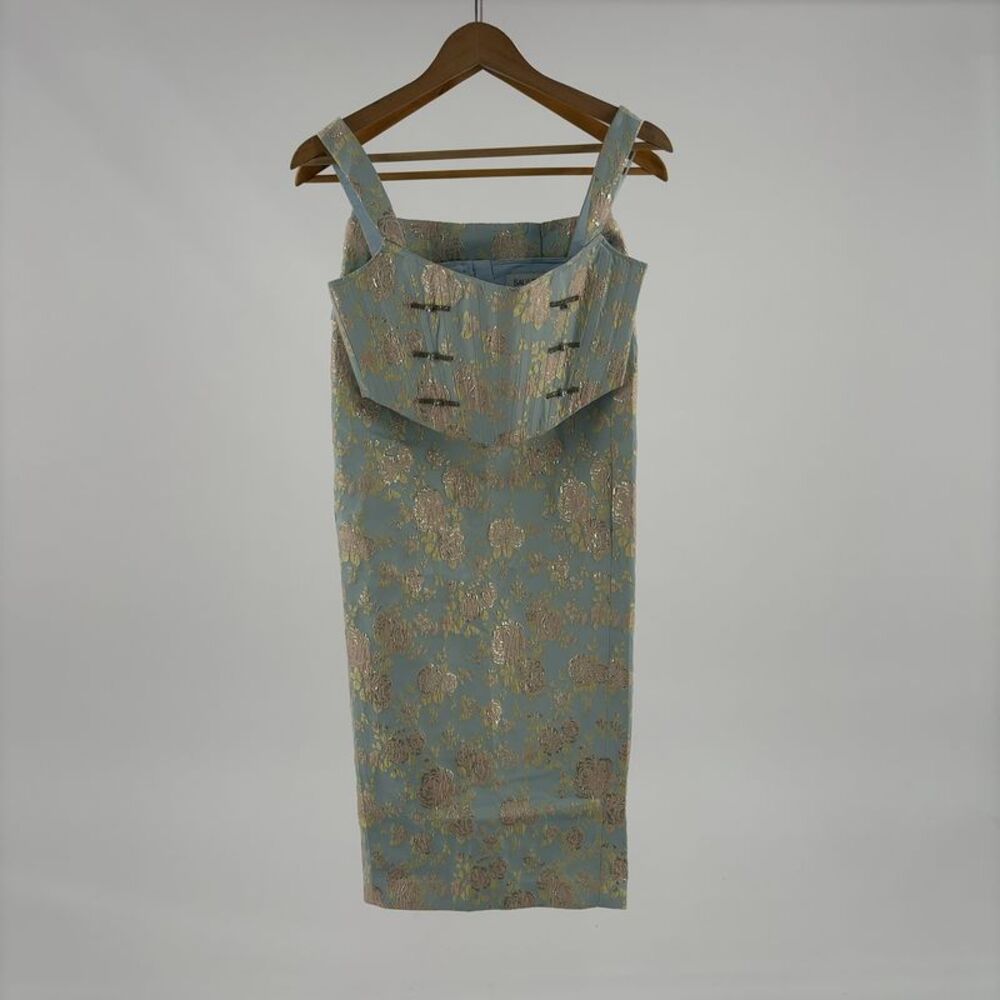 SAU LEE Jacquard Skirt Set
